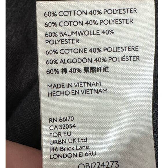 We The Free gray long sleeves mock detail neck size XS - Picture 6 of 12